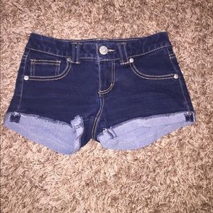 Girls jean shorts